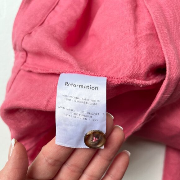 Reformation Tommy Linen Pant - Picture 6 of 10